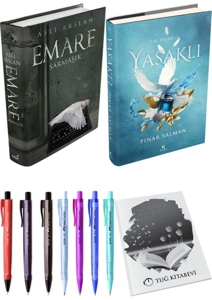 Yasaklı Ciltli ve Emare Sarmaşık Ciltli Aslı Arslan 2li Set