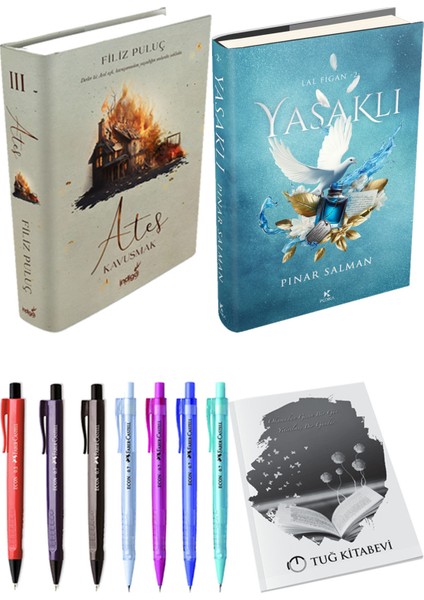 Yasaklı Ciltli ve Ateş Kavuşmak 3 Ciltli Filiz Puluç 2li Set