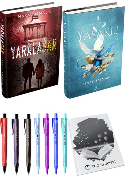 Yasaklı Ciltli ve Ephesus Yayınları Yaralasar 4 Ciltli Maral Atmaca 2li Set
