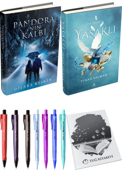 Yasaklı Ciltli ve Ephesus Pandora'nın Kalbi 1 Ciltli Dilara Keskin 2li Set