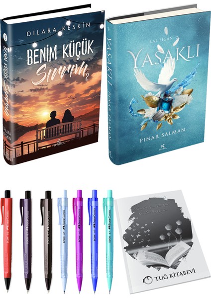 Yasaklı Ciltli ve Ephesus Benim Küçük Sırrım 2 Ciltli Dilara Keskin 2li Set