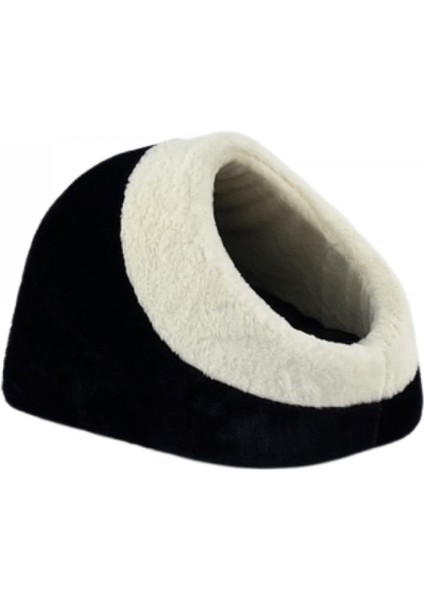 Nest Kedi Yatağı Siyah/Beyaz 40x40cm