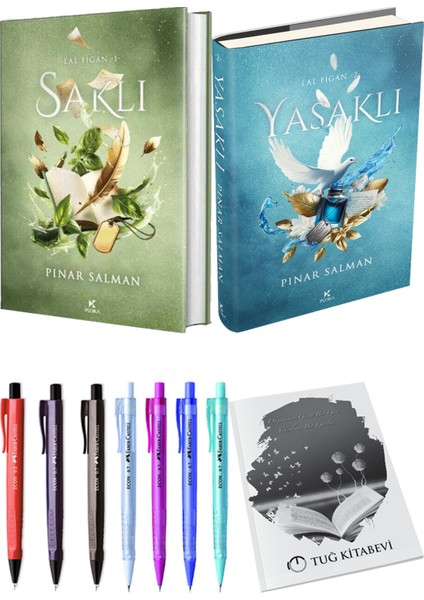 Yasaklı Ciltli ve Saklı Ciltli Pınar Salman 2li Set