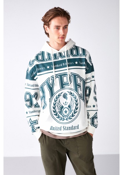 Cle Regular Relaxed Ekru Sweatshirt indirimleri