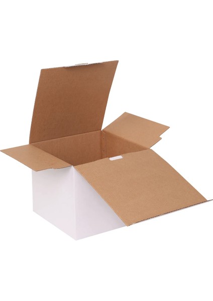 E-Ticaret Kutusu Dikey Beyaz 30X30X25 cm - 15 Adet fırsatları