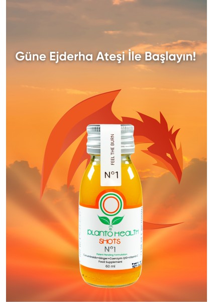 health Shots No1 (Kurkumin+Zencefil+Vitamin C+Koenzim Q10)