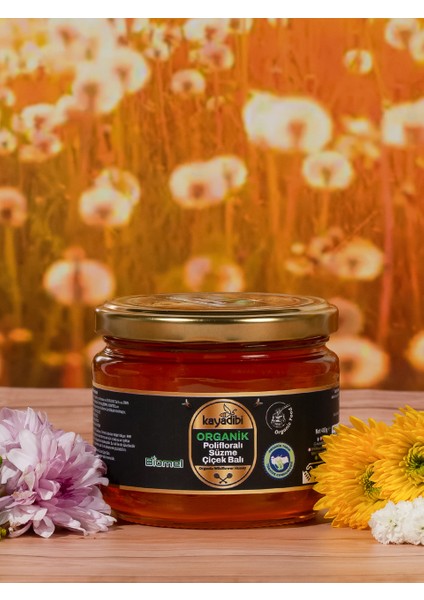 Organik Polifloralı Süzme Çiçek Bal 400 gr fiyatları