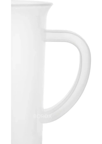 Kulplu Plastik Beher 2000 ml Kabartma Dereceli Beaker Ölçü Kabı 2 Litre