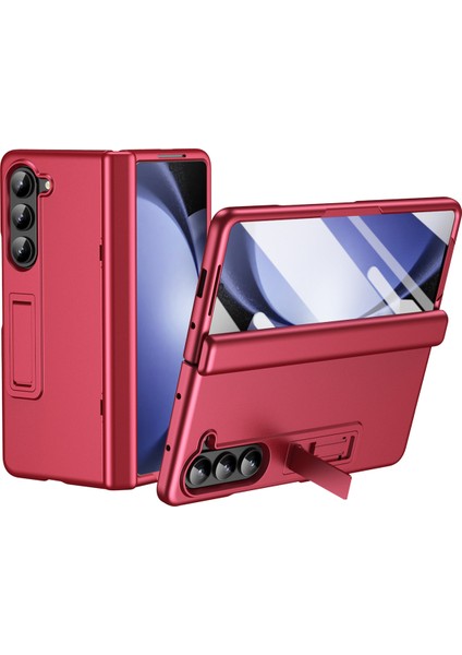 Samsung Galaxy Z Fold6 5g Sabit Pc Düşmeyi Önleyici Telefon Kılıfı ve Kickstand (Yurt Dışından)