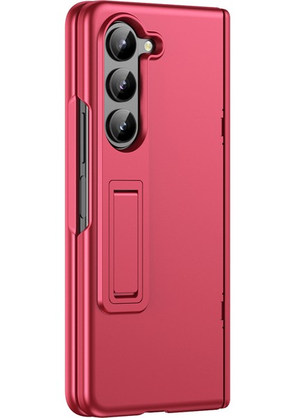 Samsung Galaxy Z Fold6 5g Sabit Pc Düşmeyi Önleyici Telefon Kılıfı ve Kickstand (Yurt Dışından) indirimleri