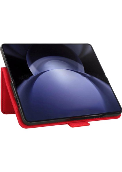 Samsung Galaxy Z Fold6 5g Çoklu Kart Yuvaları Deri Cüzdan Katlanır Telefon Kapağı (Yurt Dışından)
