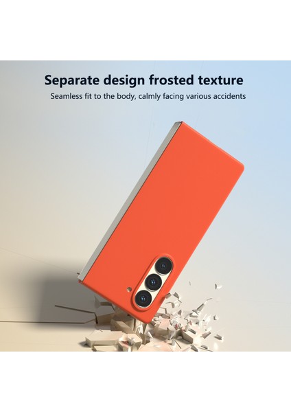 Samsung Galaxy Z Fold6 5g Pc Cilt-Dokunmatik, Çizilmez Katlanır Telefon Kapağı (Yurt Dışından) indirimleri