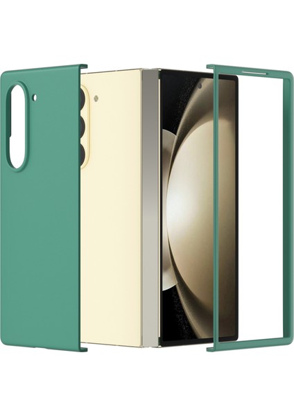 Samsung Galaxy Z Fold6 5g Pc Cilt-Dokunmatik, Çizilmez Katlanır Telefon Kapağı (Yurt Dışından)