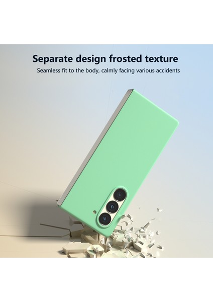 Samsung Galaxy Z Fold6 5g Pc Cilt-Dokunmatik, Çizilmez Katlanır Telefon Kapağı (Yurt Dışından)