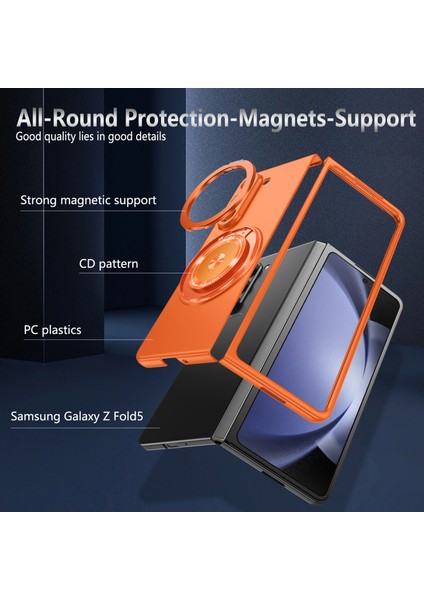 Samsung Galaxy Z Fold6 5g Manyetik Kickstand Sert Pc Darbeye Dayanıklı Koruyucu Kapak (Yurt Dışından) fırsatları