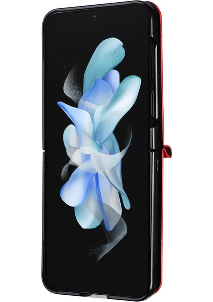 Samsung Galaxy Z Flip6 5g Pu Deri + Pc Telefon Kılıfı (Yurt Dışından)