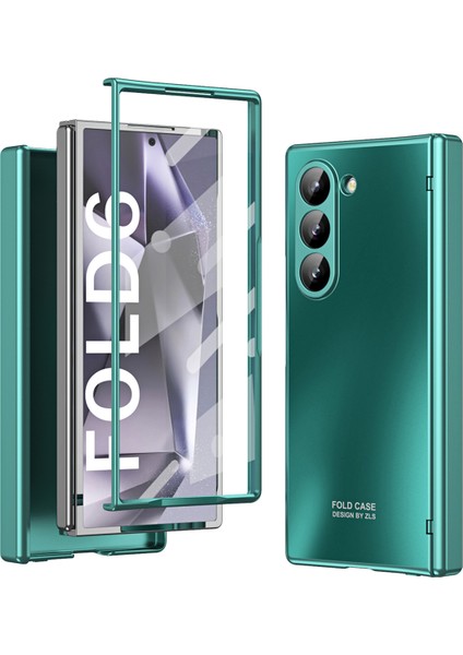Samsung Galaxy Z Fold6 5g Sert Pc Darbeye Dayanıklı Kapak (Yurt Dışından)