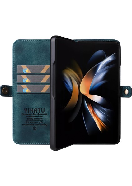 Samsung Galaxy Z Fold6 5g Pu Deri Cilt Dokunuşlu Telefon Kılıfı (Yurt Dışından) modelleri