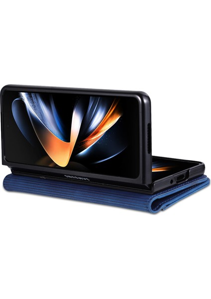 Samsung Galaxy Z Fold6 5g Cüzdan Pc Iç Pu Deri Telefon Kapağı (Yurt Dışından)