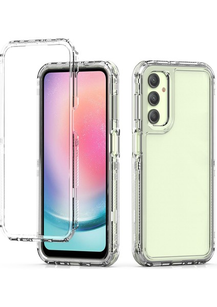 Samsung Galaxy A24 4g (162.1 x 77.6 x 8.3 Mm) Şeffaf Kılıf Akrilik+Tpu Hibrit Telefon Kapağı (Yurt Dışından) fiyatları