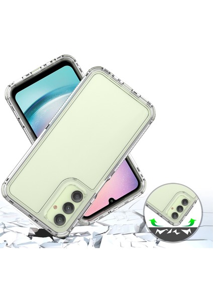 Samsung Galaxy A24 4g (162.1 x 77.6 x 8.3 Mm) Şeffaf Kılıf Akrilik+Tpu Hibrit Telefon Kapağı (Yurt Dışından) fırsatları