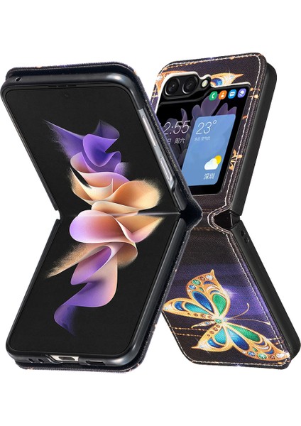 Samsung Galaxy Z Flip6 5g Pu Deri Telefon Kabuğu (Yurt Dışından) fiyatları