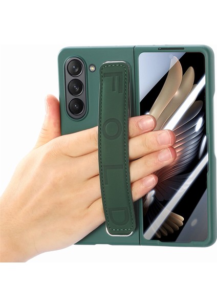 Samsung Galaxy Z Fold6 5g Anti-Drop Bileklik Deri + Pc Telefon Kılıfı (Yurt Dışından) modelleri