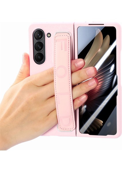 Samsung Galaxy Z Fold6 5g Anti-Drop Bileklik Deri + Pc Telefon Kılıfı (Yurt Dışından) modelleri