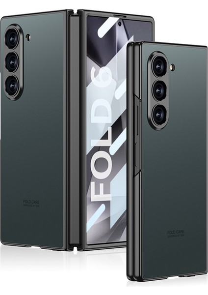 Samsung Galaxy Z Fold6 5g Koruyucu Pc+Pu Telefon Kılıfı (Yurt Dışından)
