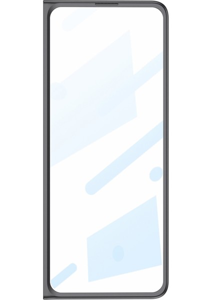 Samsung Galaxy Z Fold6 5g Düşme Önleyici Pc+Pu Telefon Kılıfı (Yurt Dışından)