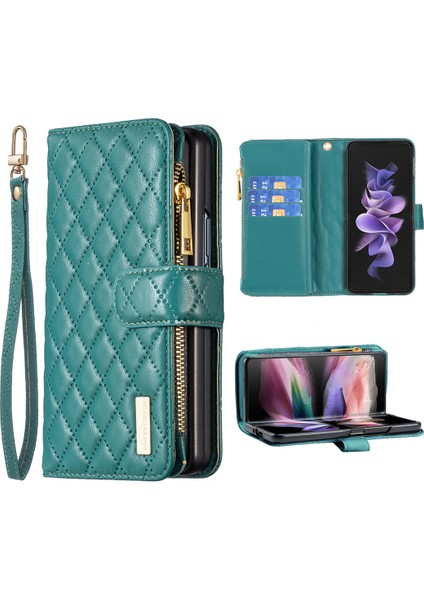 Samsung Galaxy Z Fold6 5g Pu Deri Fermuar Cep Telefonu Kapağı (Yurt Dışından)