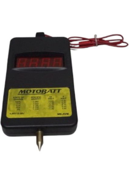 Test Cihazı 6V-12V Mb-Avm