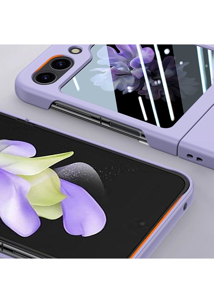 Samsung Galaxy Z Flip6 5g Büyük Pencereli Sert Pc Telefon Kapağı (Yurt Dışından) fırsatları