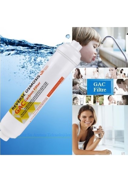 Water System Kapalı Kasa 3 Lü Set Inline Su Arıtma Filtresi Ro 122