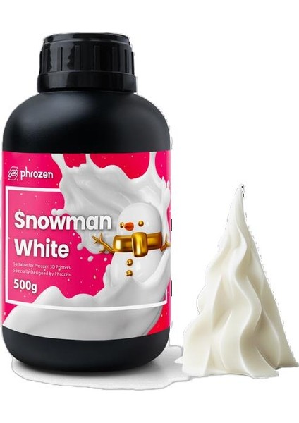 Xmas Special Reçine Snowman White-0.5 kg