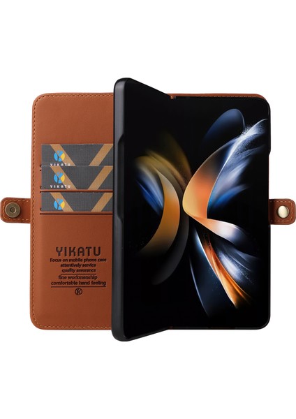 Samsung Galaxy Z Fold6 5g Pu Deri Güçlü Manyetik Çevirme Kapak (Yurt Dışından) modelleri