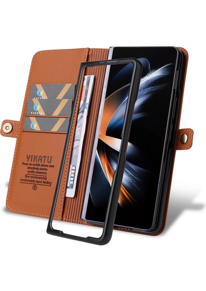 Samsung Galaxy Z Fold6 5g Pu Deri Güçlü Manyetik Çevirme Kapak (Yurt Dışından) fırsatları