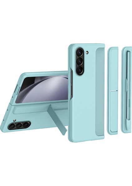 Samsung Galaxy Z Fold6 5g Kickstand Sert Pc Ince Telefon Kapağı Stylus Kalem ile (Yurt Dışından)