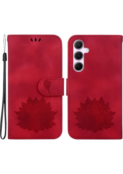 Samsung Galaxy A55 5g Cüzdan Standlı Deri Telefon Kılıfı (Yurt Dışından)
