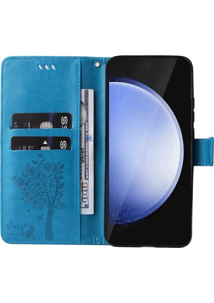 Samsung Galaxy S24 Fe Cüzdan Pu Deri Telefon Kılıfı (Yurt Dışından)