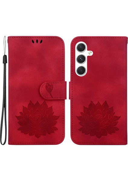 Samsung Galaxy S24 Deri Kapaklı Telefon Kılıfı (Yurt Dışından)