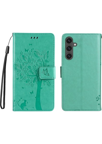 Samsung Galaxy S24 Fe Cüzdan Pu Deri Telefon Kılıfı (Yurt Dışından)