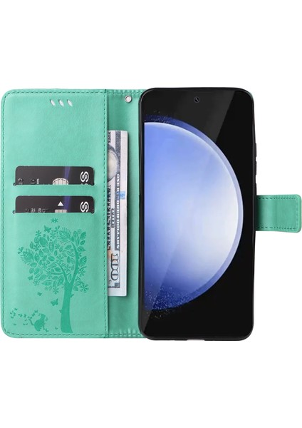 Samsung Galaxy S24 Fe Cüzdan Pu Deri Telefon Kılıfı (Yurt Dışından)