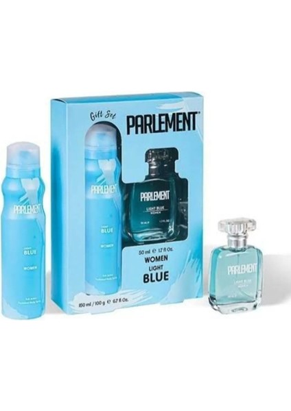 50 ml Light Blue Kadın Parfüm + 150 ml Deodorant Seti - DSR8598-3168