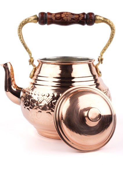 Üstten Kulplu Tek Alt Çaydanlık Zinnun