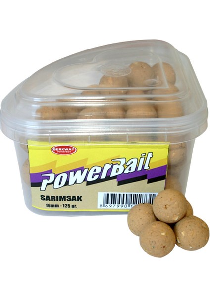 4200 Power Bait Boilies Sarımsak 16 mm 125 gr