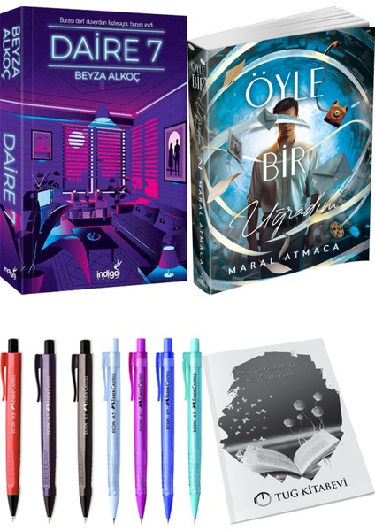 Öyle Bir Uğradım 2 ve Daire 7 Beyza Alkoç 2'li Set + Hediyeli