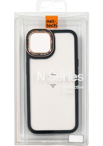 Apple iPhone 14 Uyumlu NT-N027 Diamond Arka Koruma Kılıf