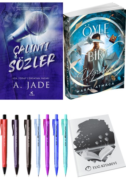 Öyle Bir Uğradım 2 ve Çalıntı Sözler A. Jade 2'li Set + Hediyeli