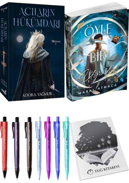 Öyle Bir Uğradım 2 ve Acıların Hükümdarı Adora Yağmur 2'li Set + Hediyeli